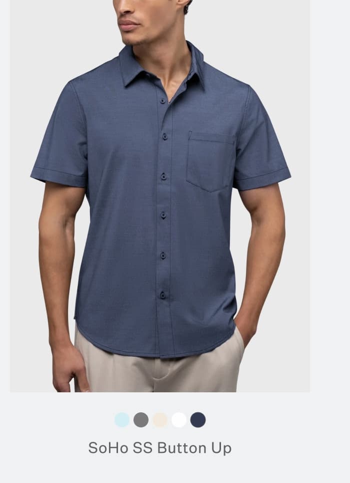 SoHo Short Sleeve Button Up