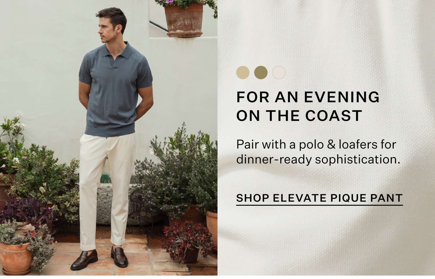 Shop Elevate Pique Pant