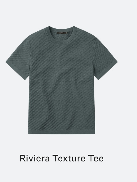Riviera Knit Textured Tee