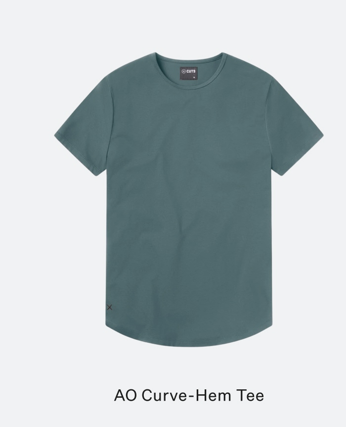 AO Curve-Hem Tee