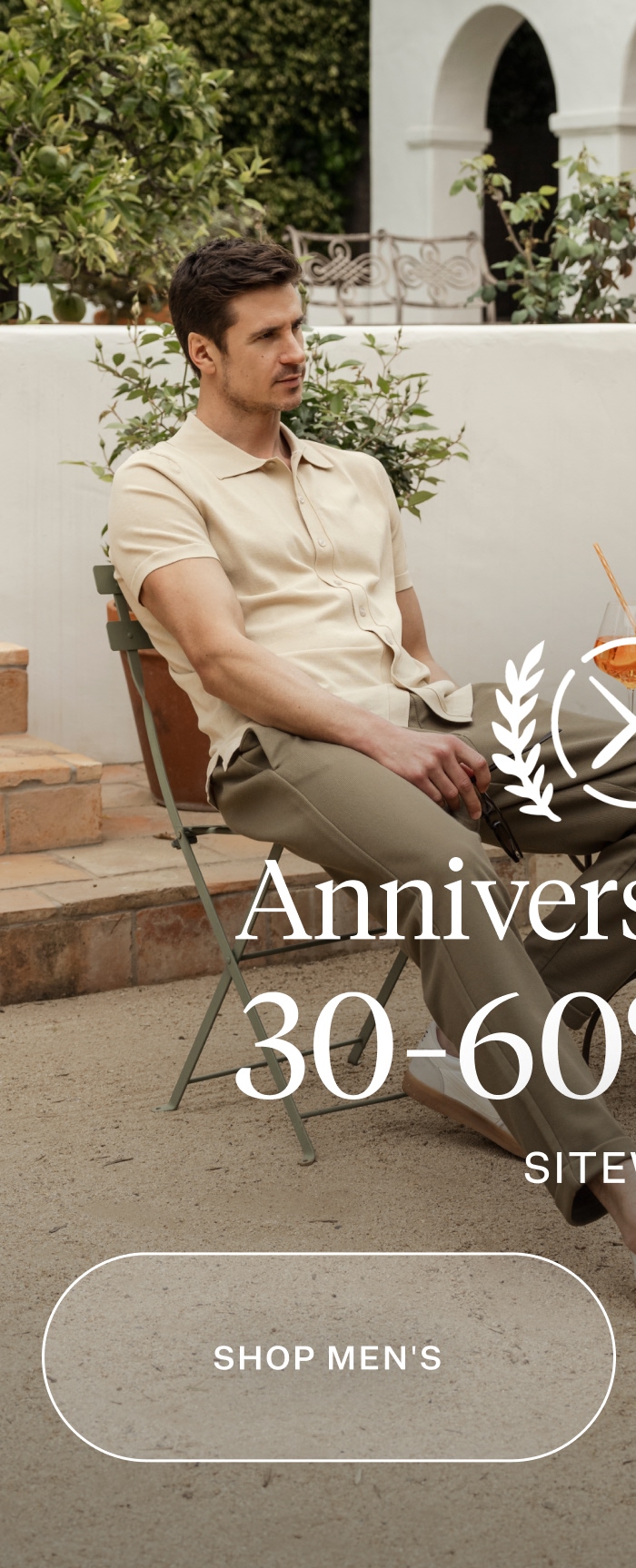 Shop Men's 30-60% Off Sitewide