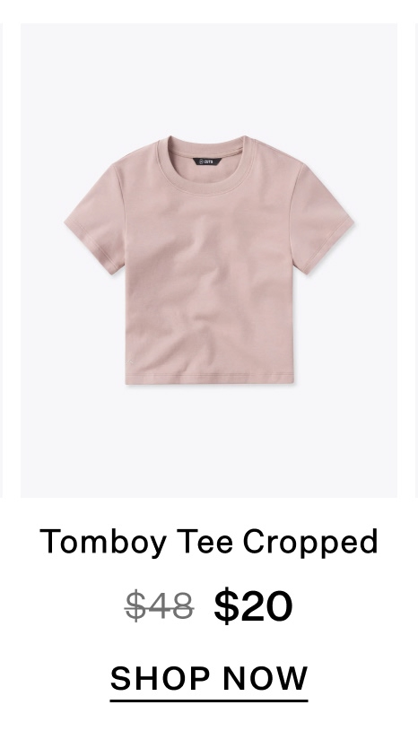 Tomboy Tee Cropped