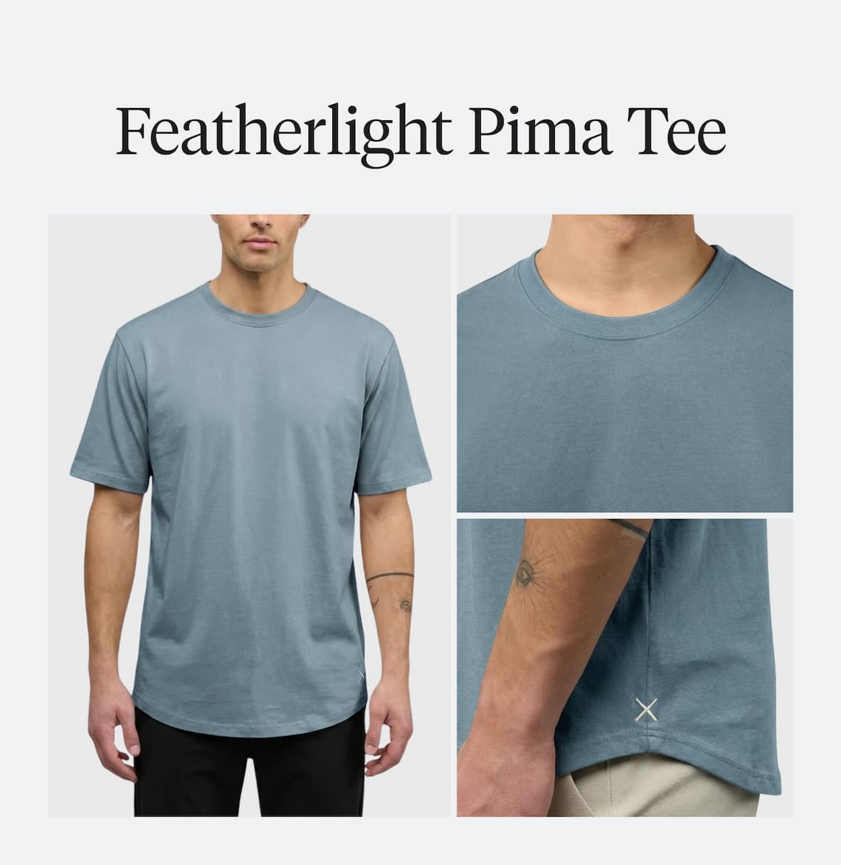 Featherlight Pima Tees