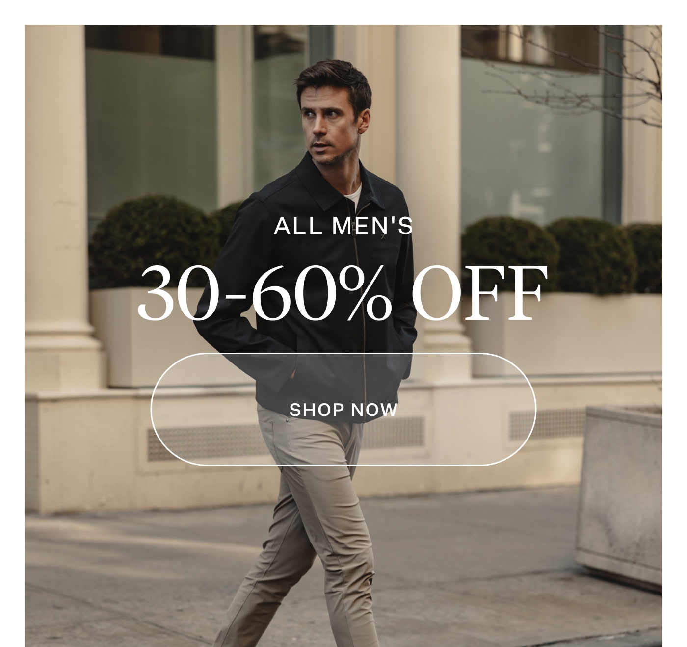 Shop All Men's 30-60% Off