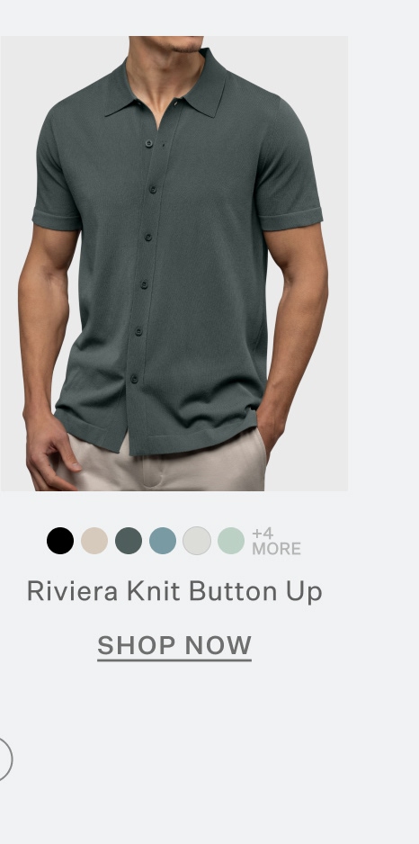 Riviera Knit Button Up