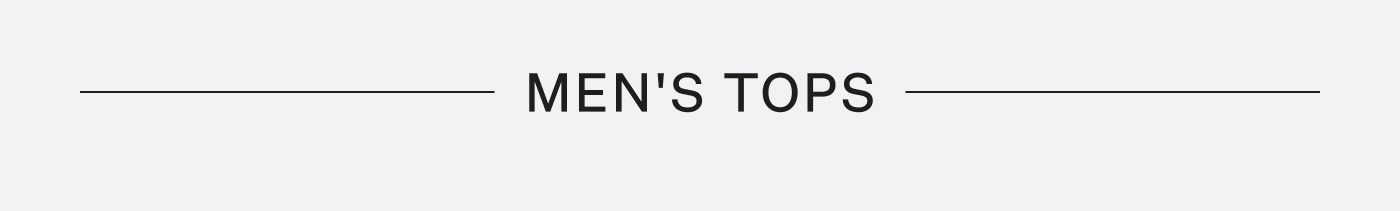Men's Tops