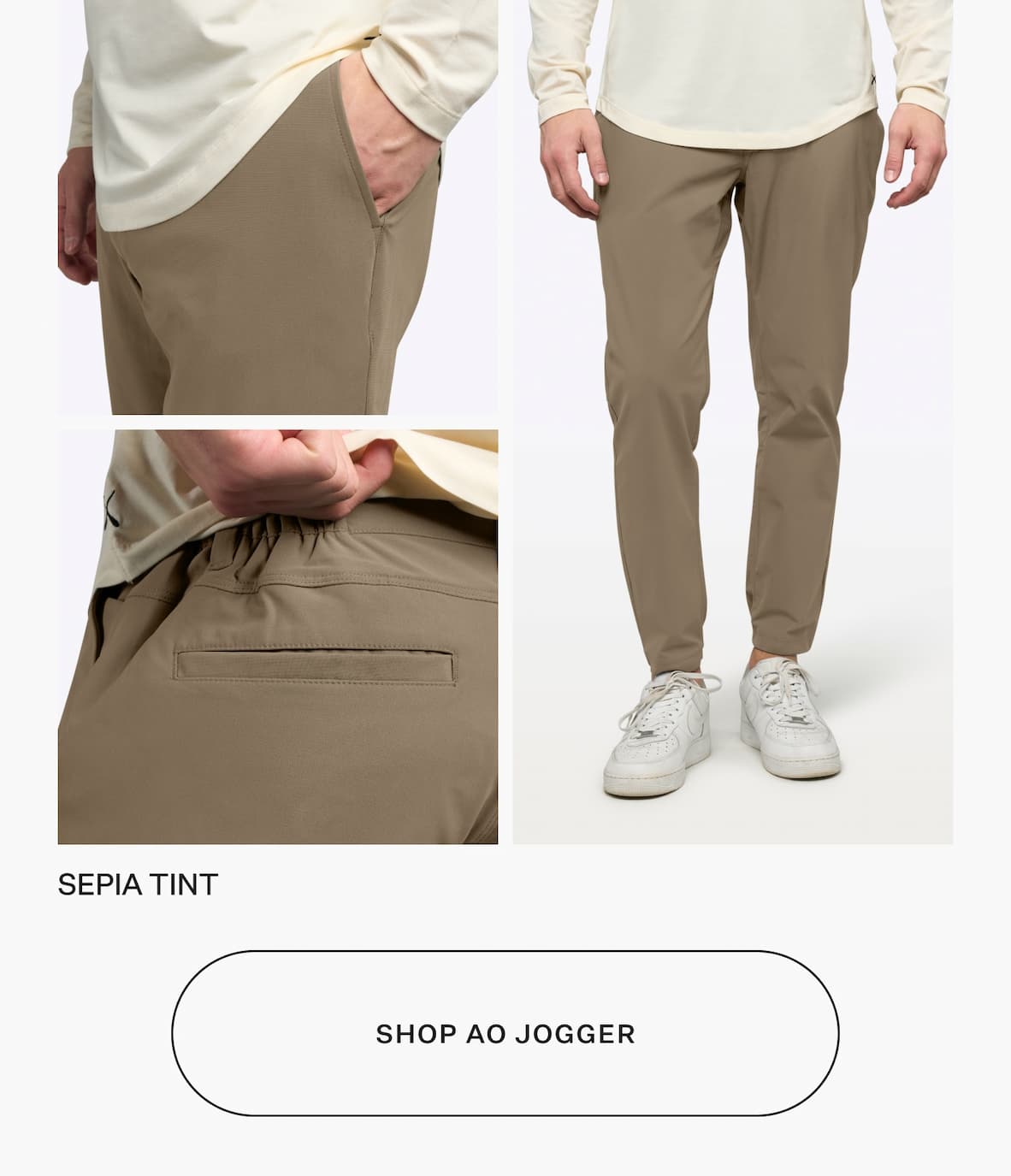 AO Jogger - Sepia Tint