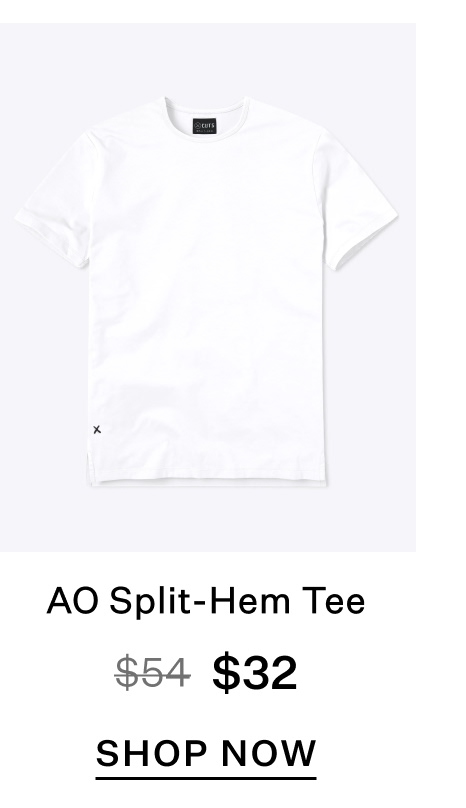 AO Split-Hem Tee