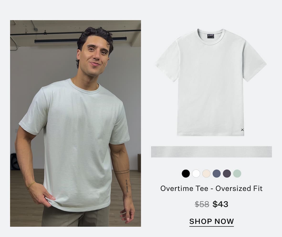 Overtime Oversized Tee