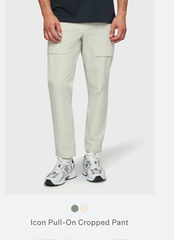 Icon Pull-On Cropped Pant