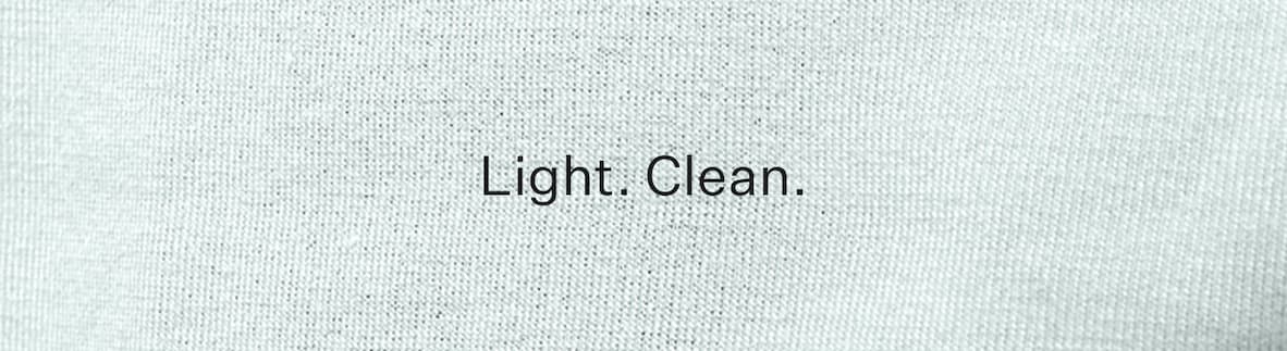 Product description: Light. Clean.