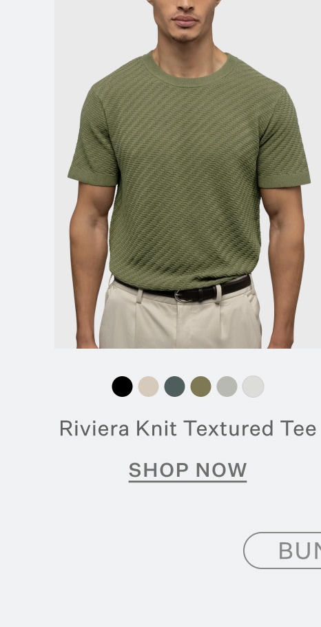 Riviera Knit Textured Tee