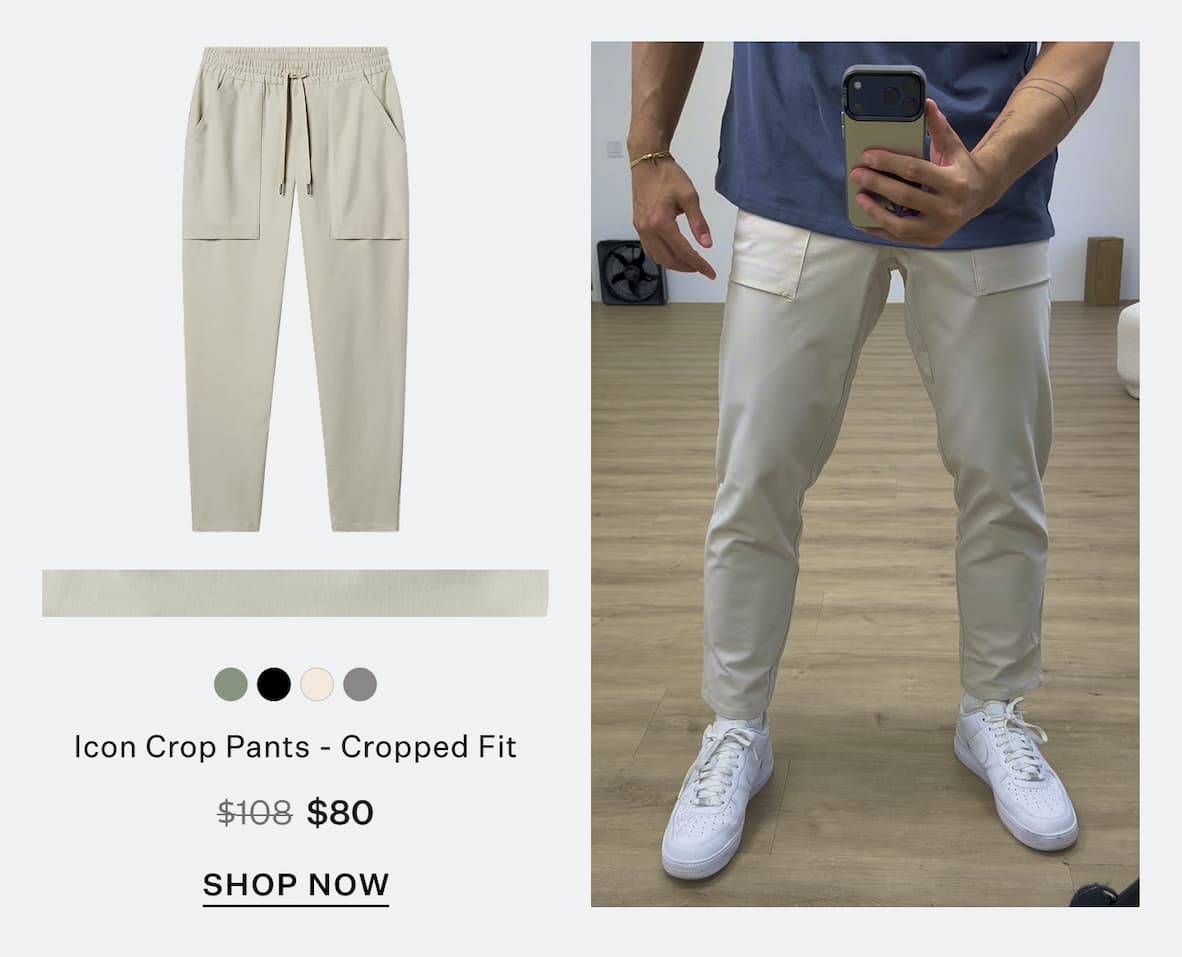 Icon Pull-On Cropped Pant
