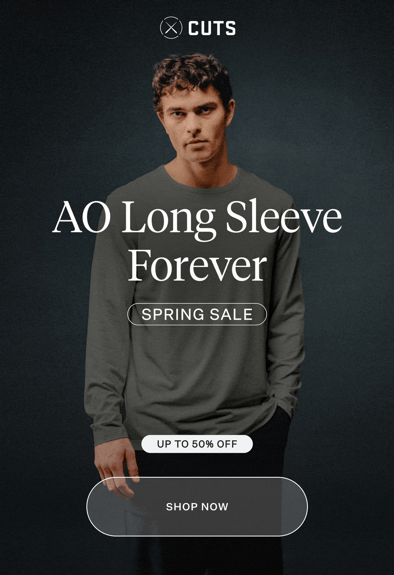 AO Forever Long Sleeve Tee - Up to 50% Off