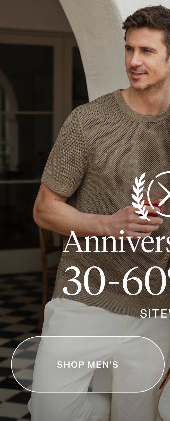Shop Men's 30-60% Off Sitewide