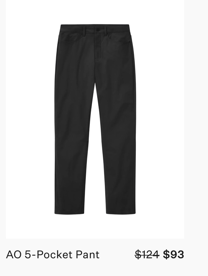 AO 5-Pocket Pant