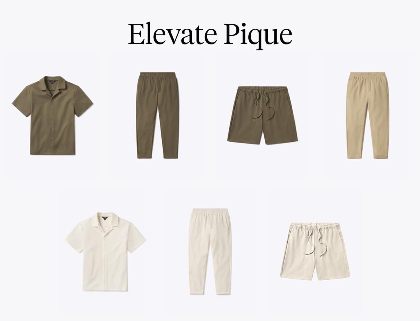 Elevate Pique