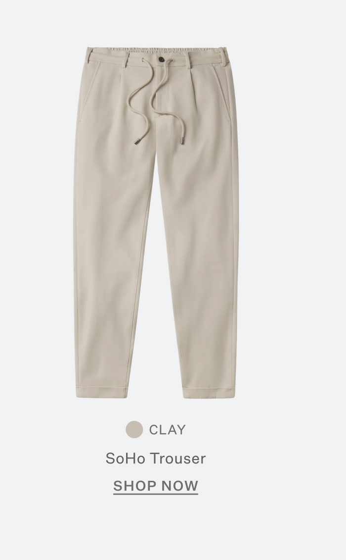 SoHo Trouser in Clay