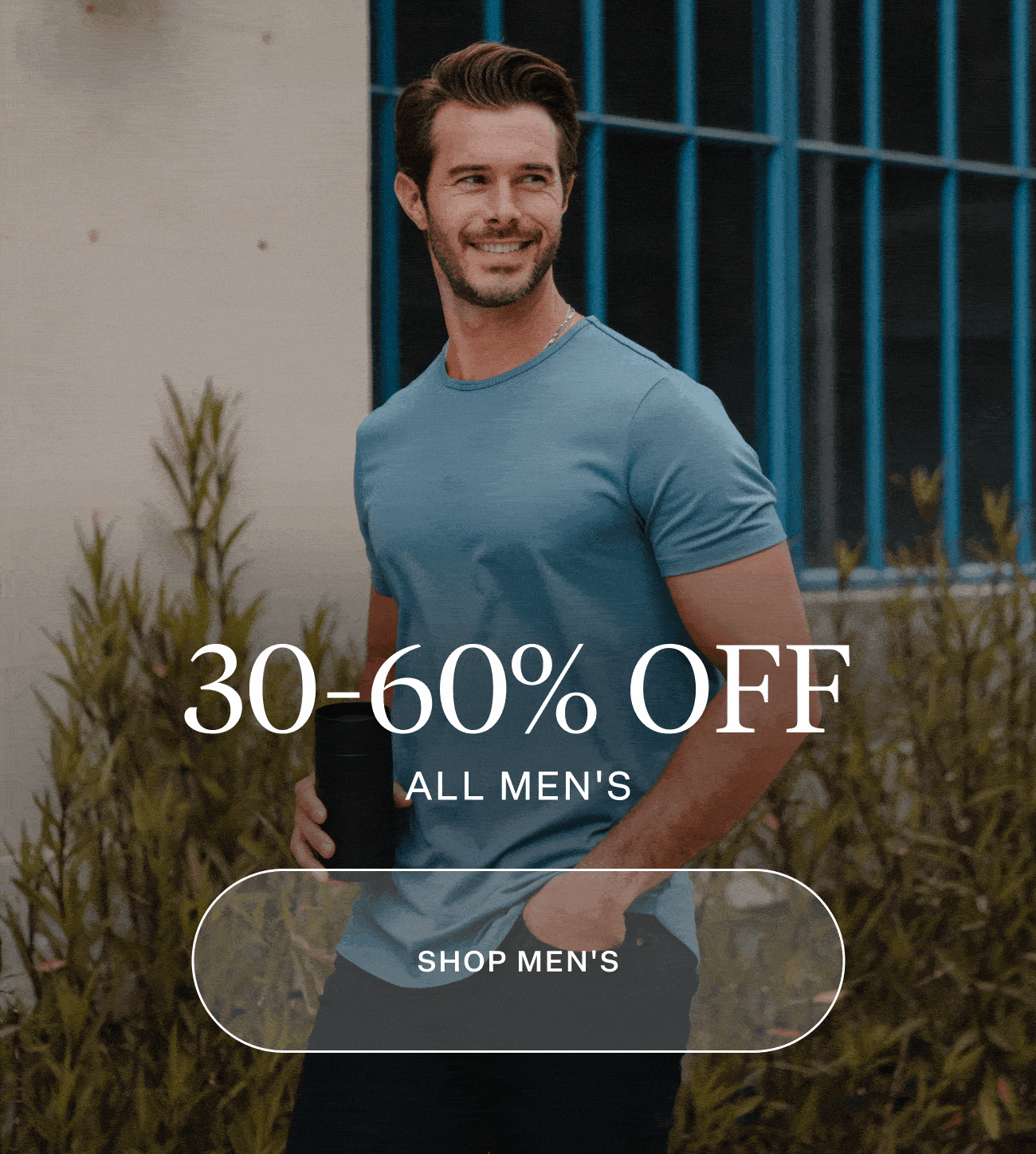 Shop Men's 30-60% Off Sitewide