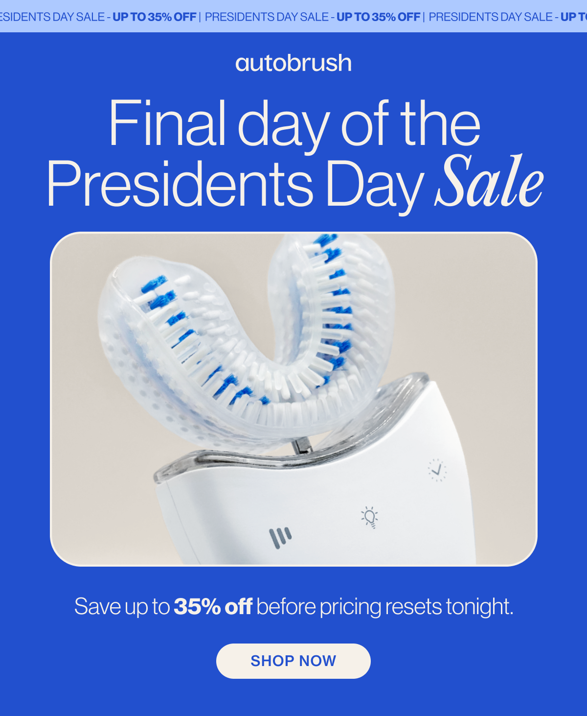 Presidents Day Sale - up to 35% off |  Presidents Day Sale - up to 35% off |  Presidents Day Sale - up to 35% off |  Presidents Day Sale - up to 35% off |  Final day of the Presidents Day Sale  Save up to 35% off before pricing resets tonight. SHOP NOW