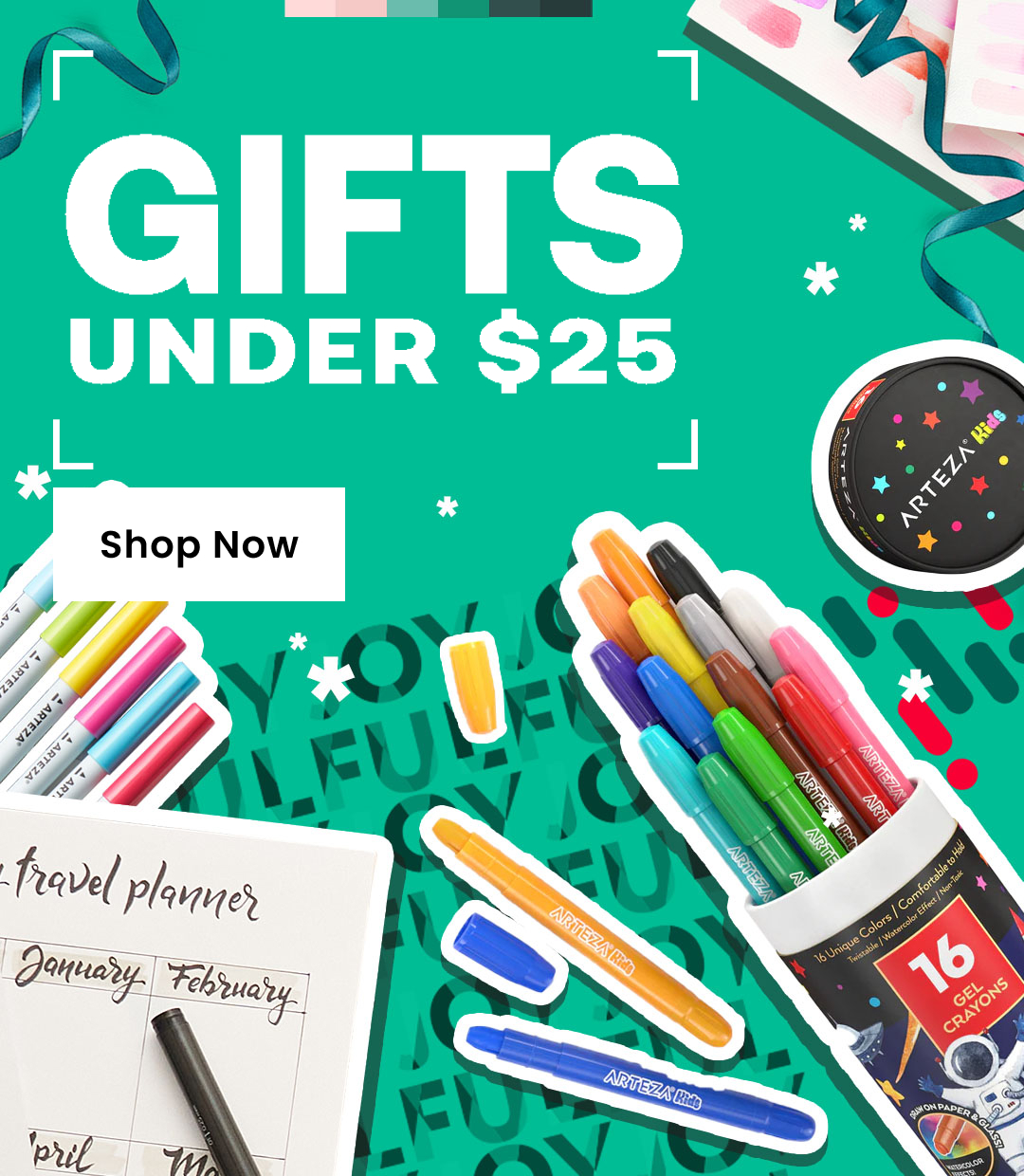 New from Arteza—Personal Palettes