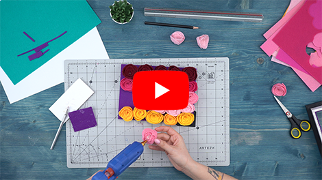DIY Tutorial - How to Make a Mother's Day Shadow Box Gift