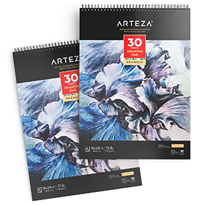 18 x 24 Drawing Pad, 30 Sheets - Pack of 2
