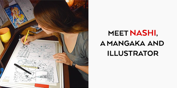 Meet NASHI, a Mangaka and Illustrator