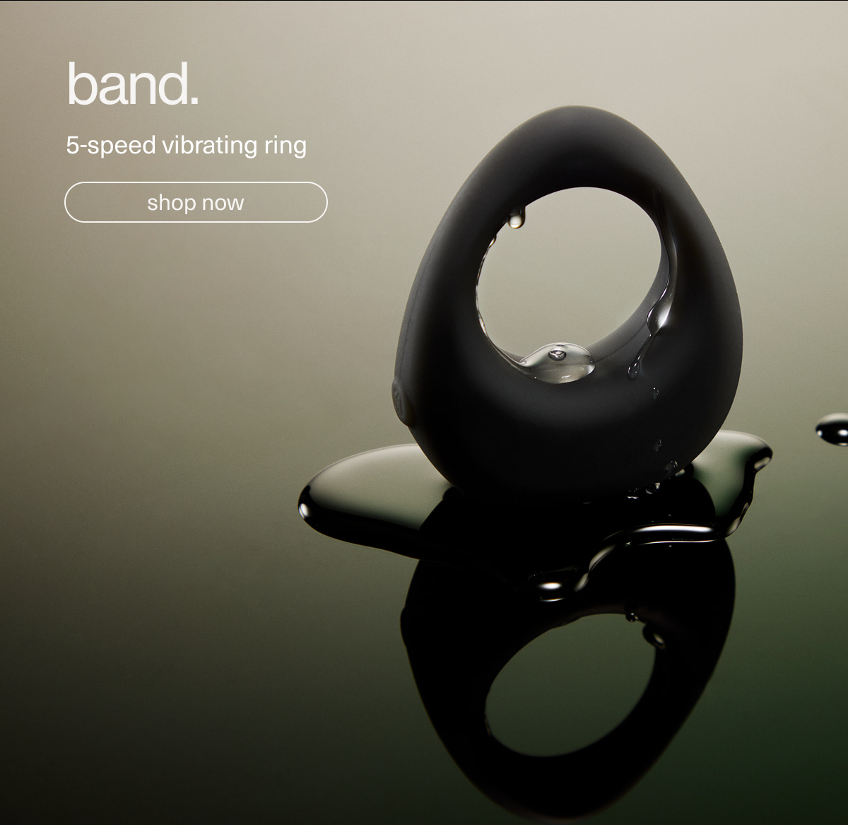 band. | 5-speed vibrating ring | [ shop now ]