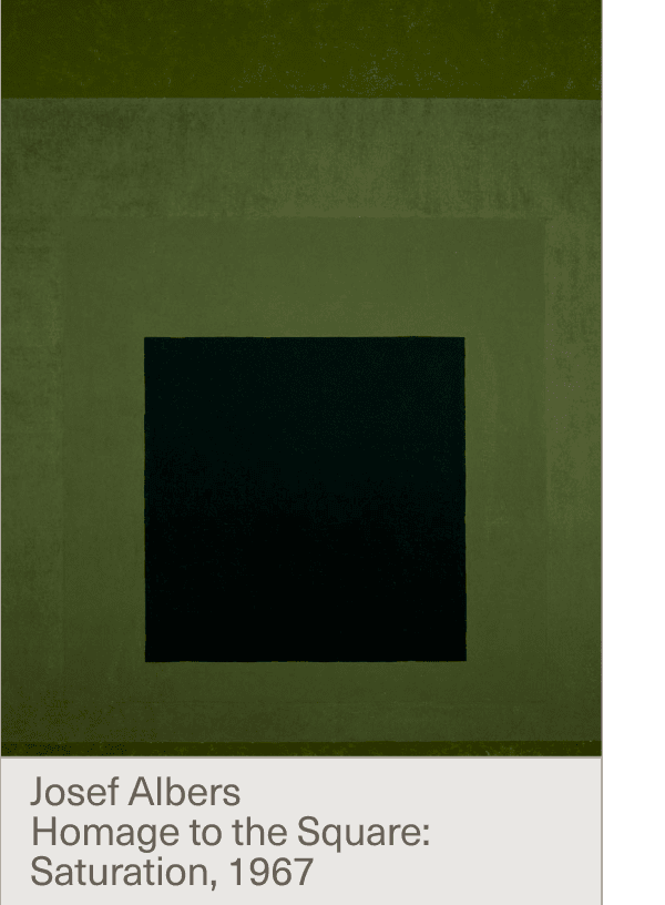 Josef Albers | Homage to the Square: Saturation, 1967