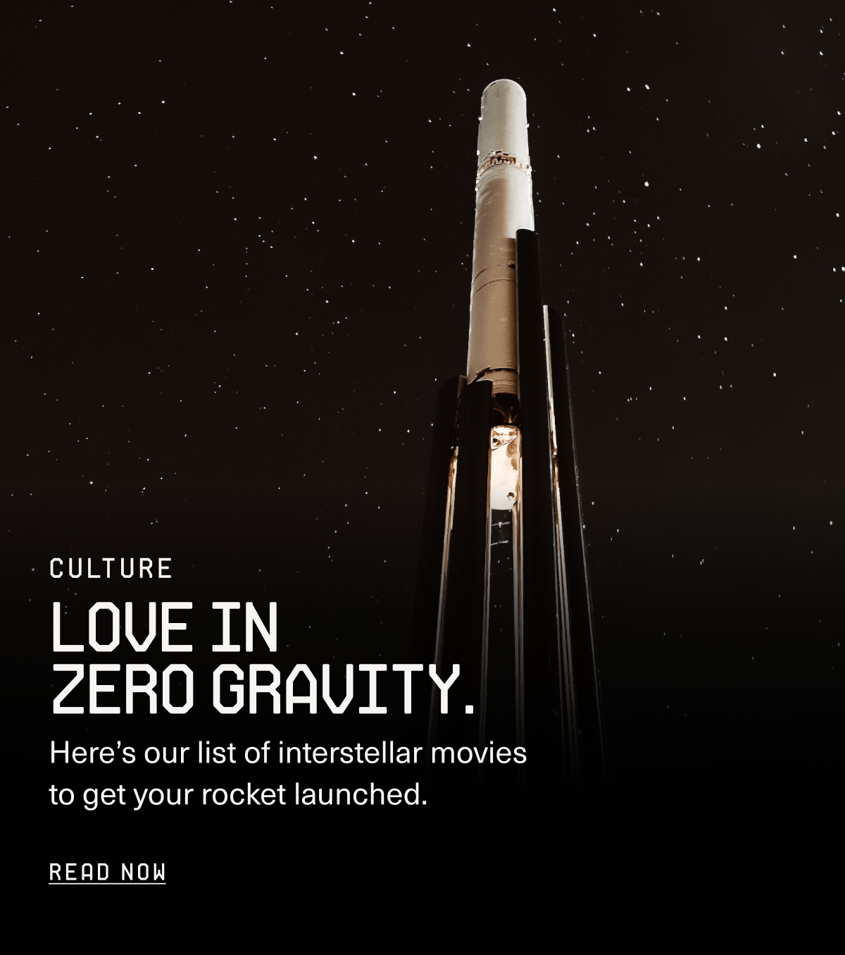 Culture | love in zero gravity. | Here’s our list of interstellar movies  to get your rocket launched. | Read Now