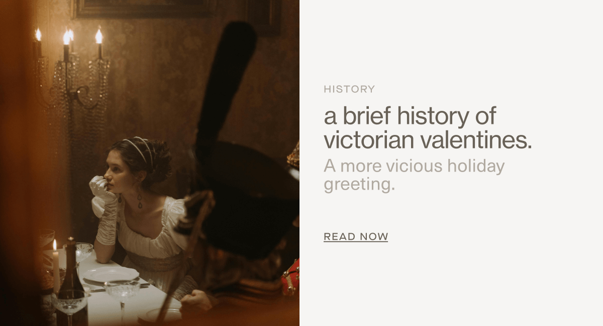 HISTORY | A brief history of victorian valentines. | A&nbsp;more vicious holiday greeting. | Ready Now