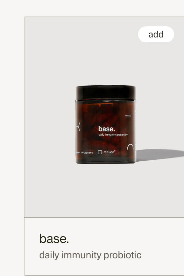 base. | daily immunity probiotic