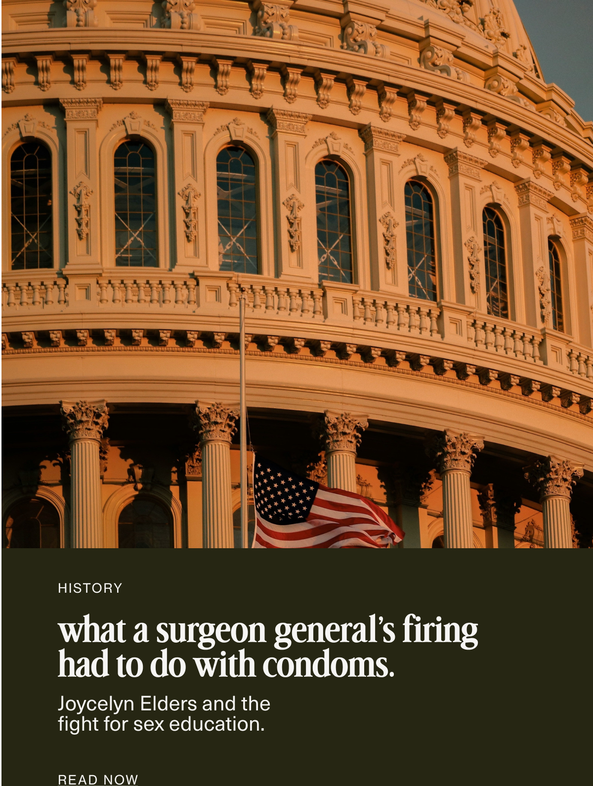 Culture | what a surgeon general’s firing had to do with condoms. | Joycelyn Elders and the fight&nbsp;for sex education. | READ NOW