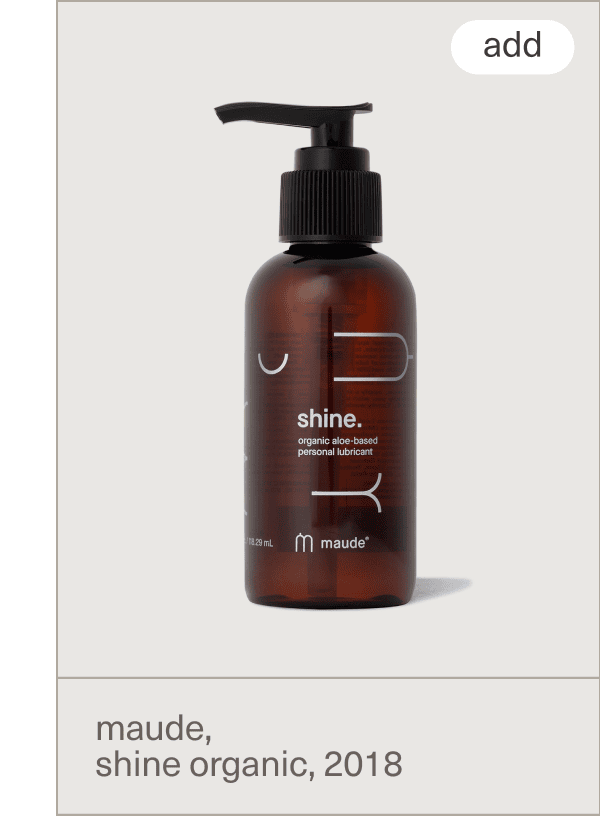 maude, shine organic, 2018