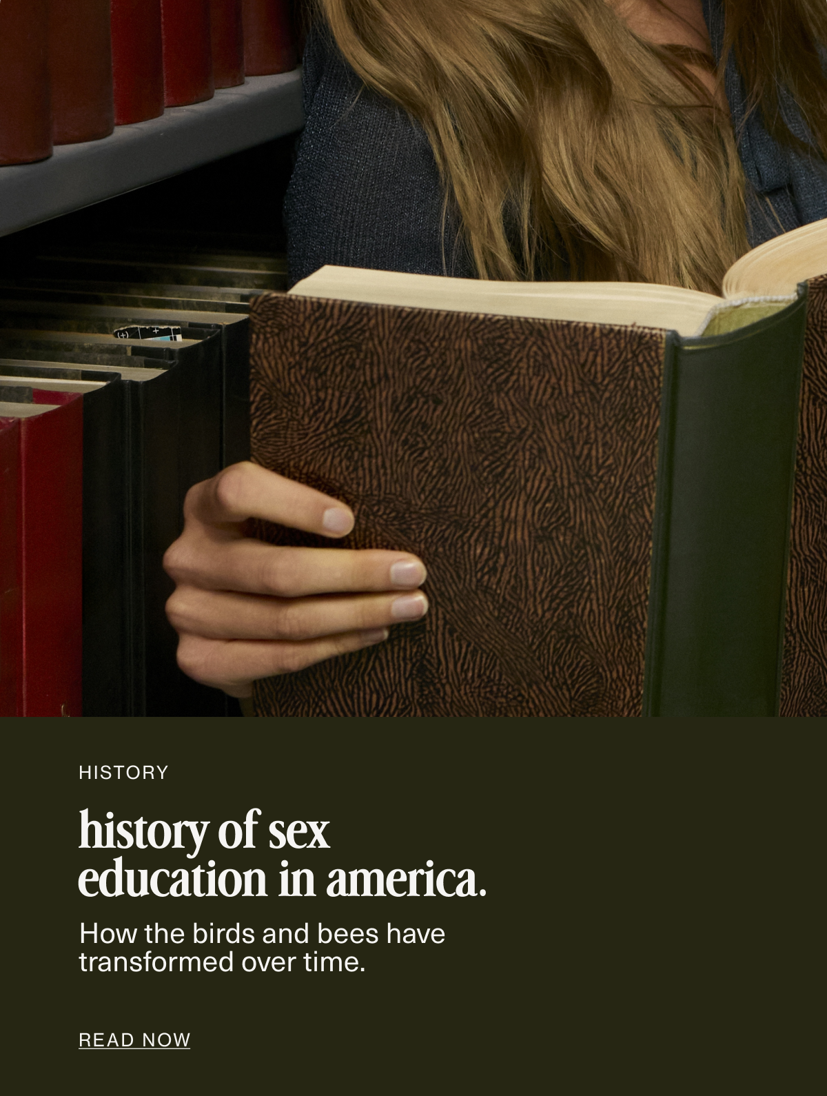 History | history of sex education in america. | How the birds and bees have transformed over time. | READ NOW