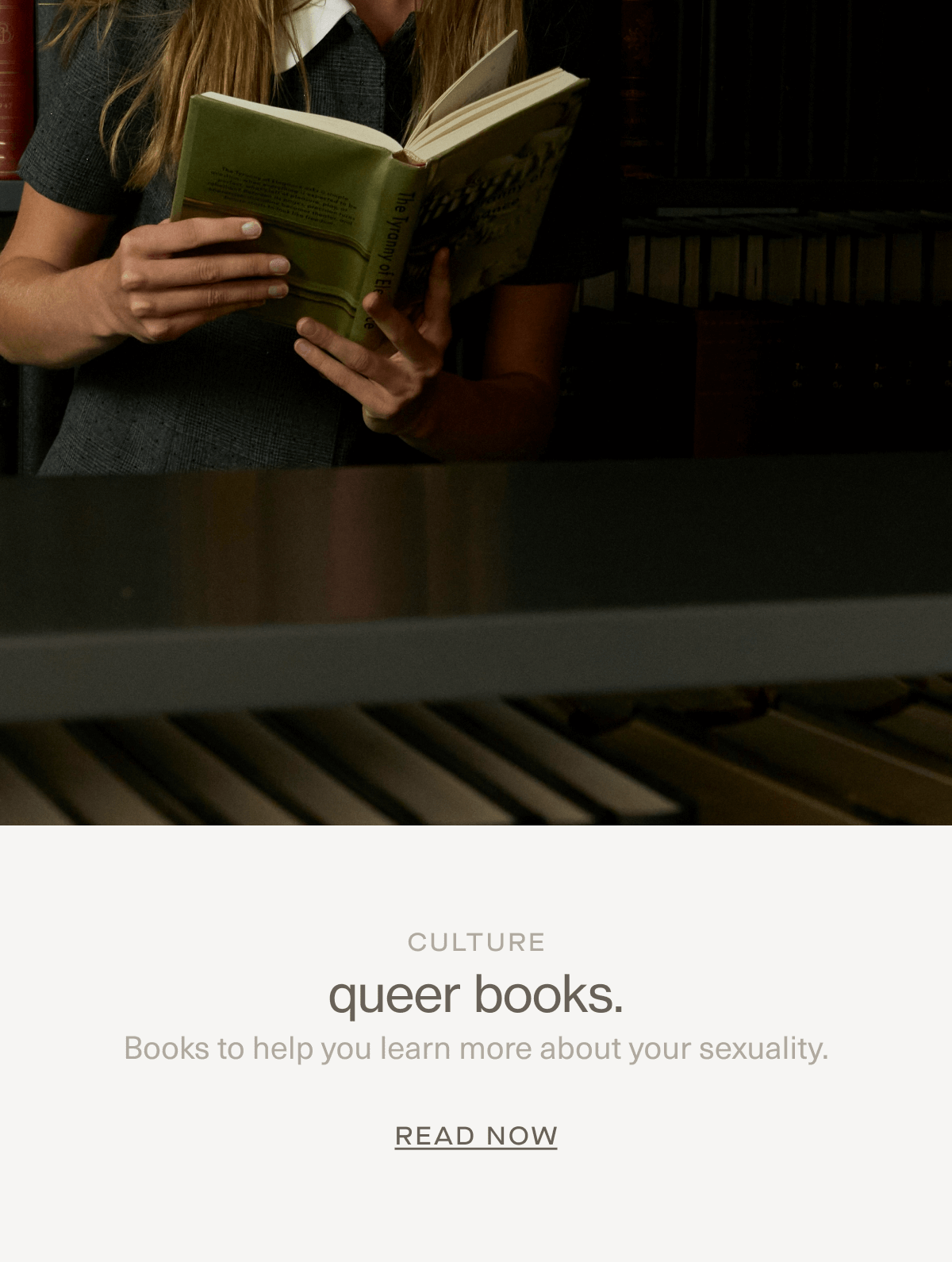 CULTURE | queer books. | Books to help you learn more about your sexuality. | Read Now