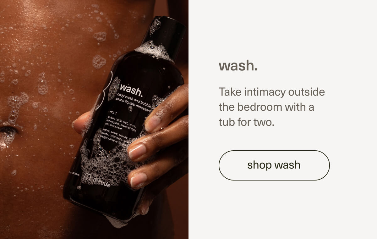 wash. | Take intimacy outside the bedroom with a tub for two. | [ shop wash ]