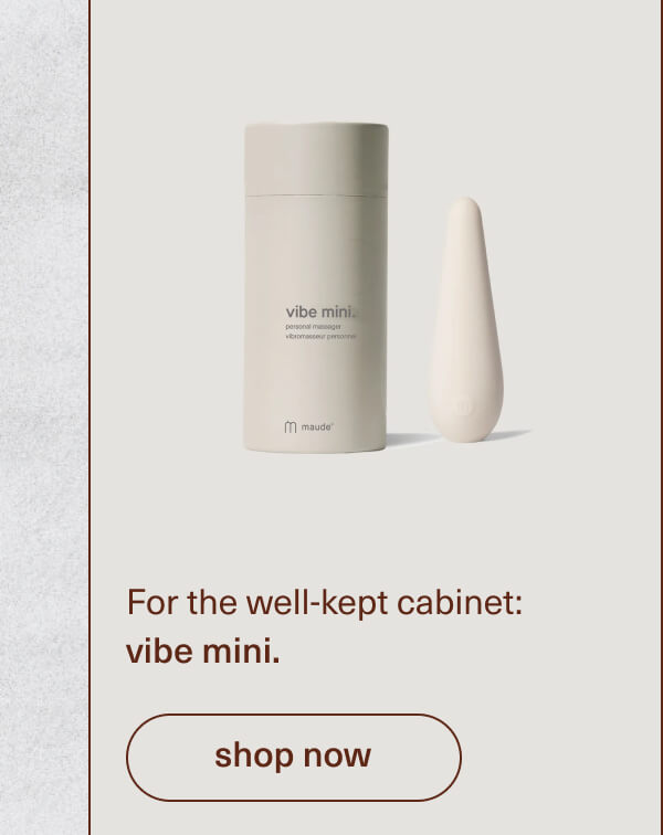 For the well-kept cabinet: vibe mini. | [ shop now ]