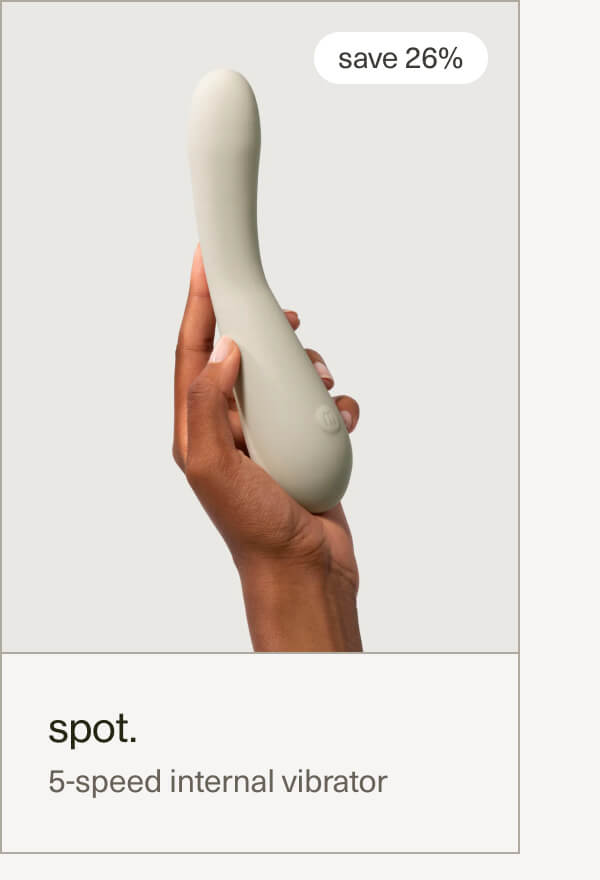 spot. | save 26% | 5-speed internal vibrator