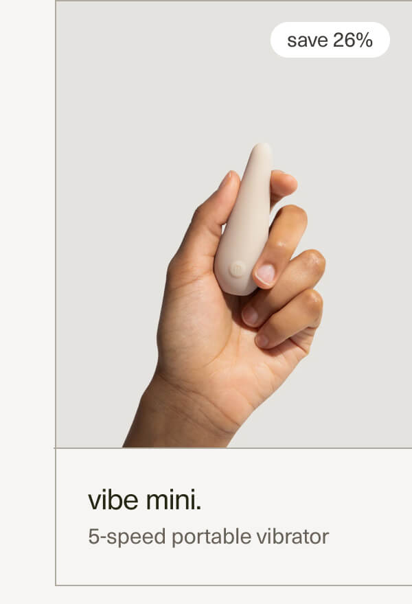 vibe mini. | save 26% | 5-speed portable vibrator