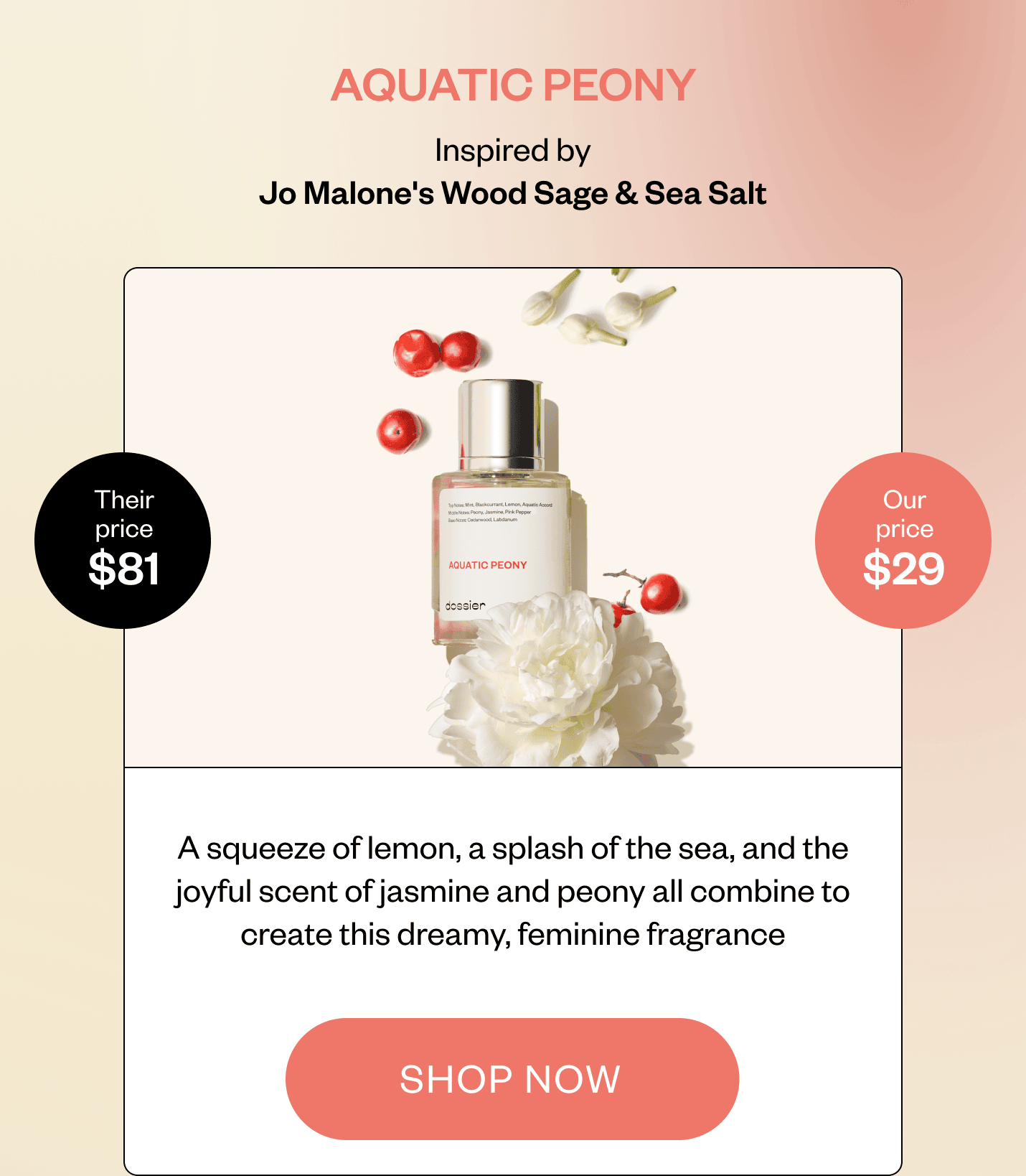 “So classy you’d never know they’re under 50” Dossier