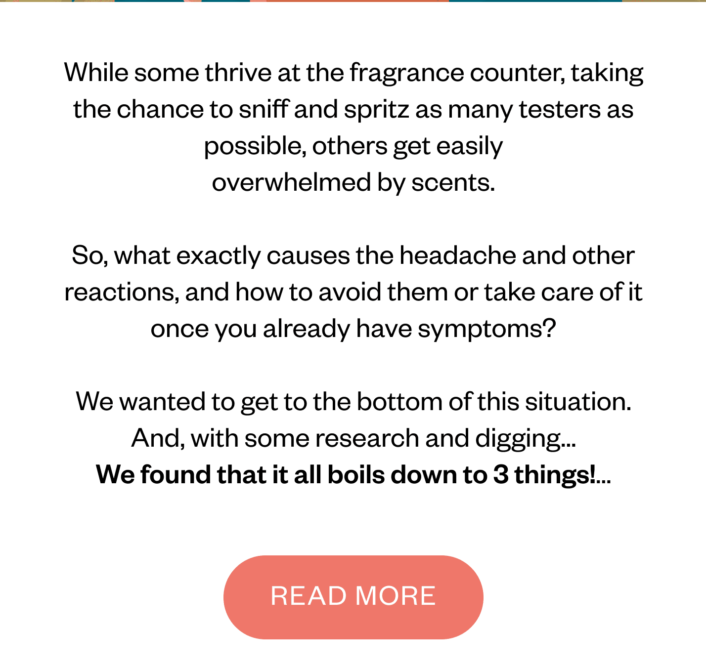 Are certain scents making your head spin? 😵‍💫 Dossier