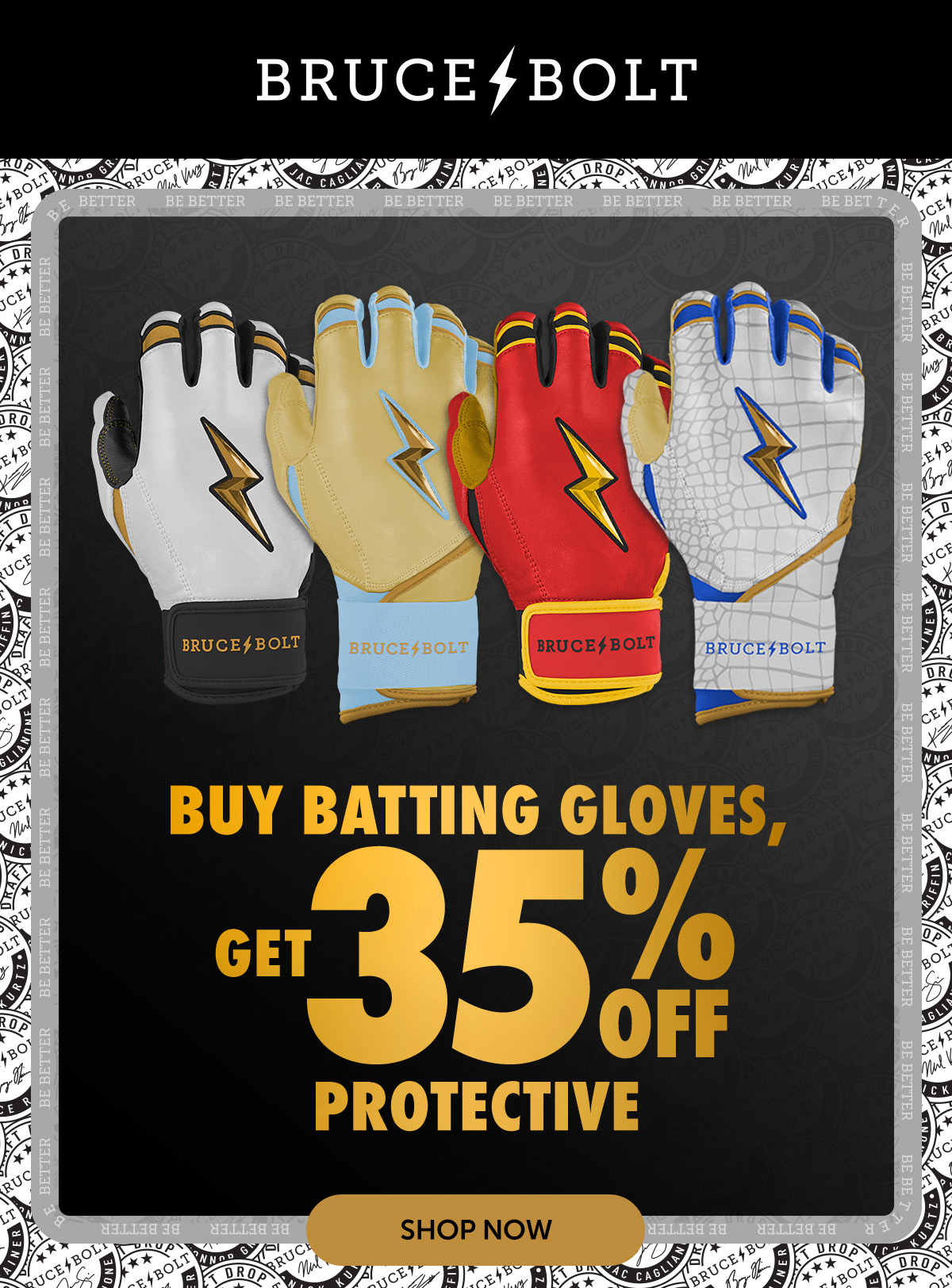 BRUCE BOLT Promo Buy BG Get 35% Off PG