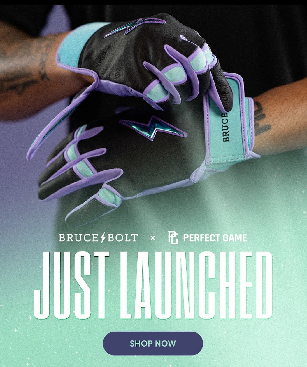BRUCE BOLT Perfect Game x Bruce Bolt Launch