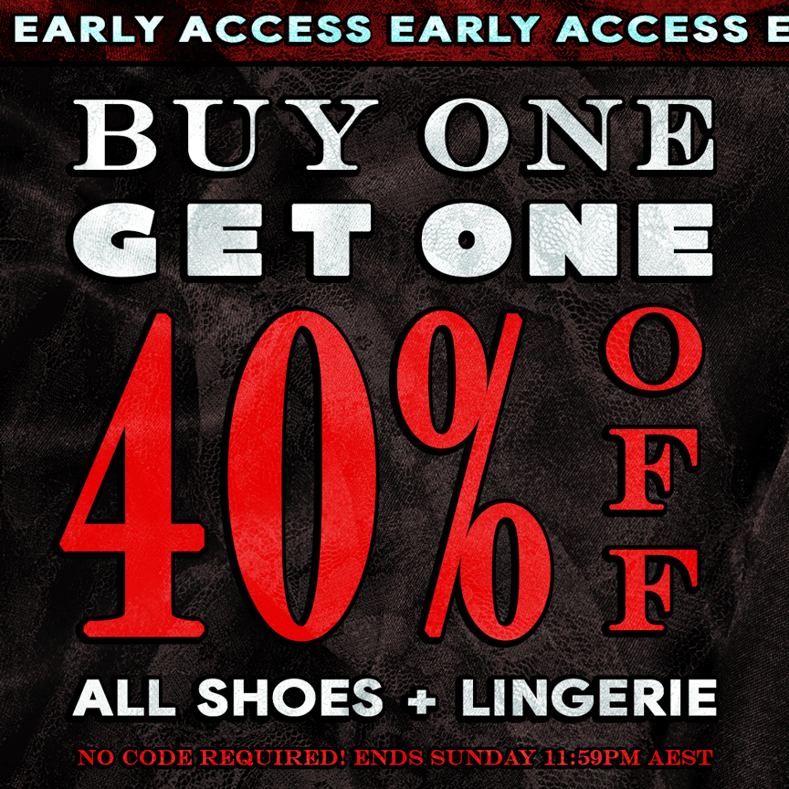 🔥 LINGERIE & SHOE SALE EARLY ACCESS 🔥 Tragic Beautiful