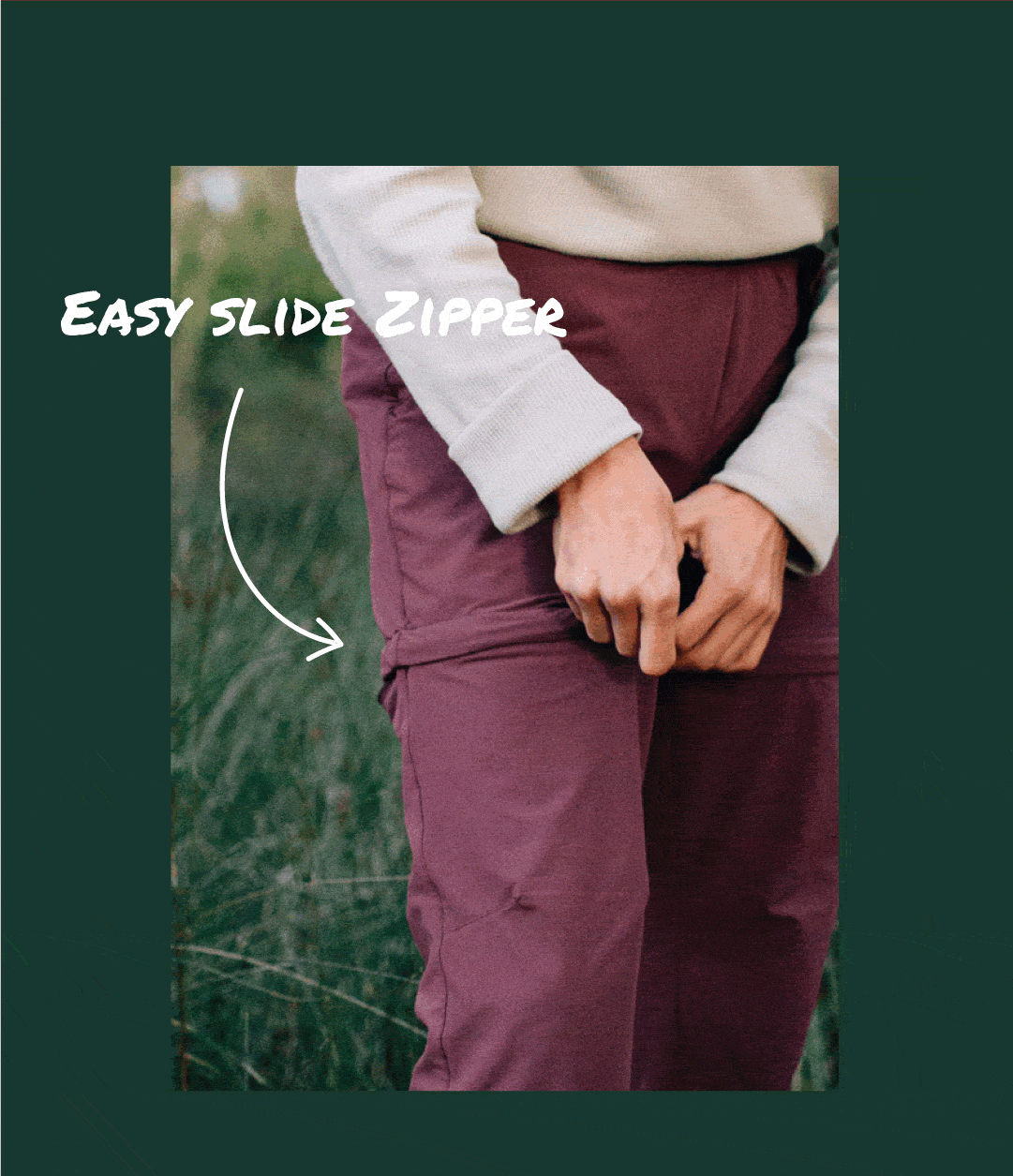 New Zip Off Hiking Pants Zorali