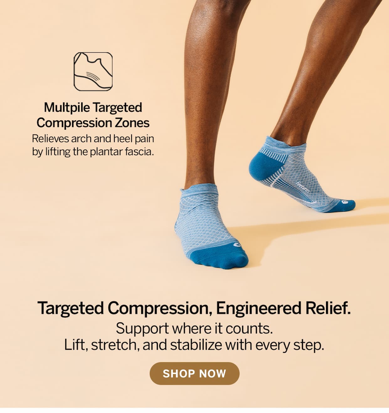 Targeted compression. Engineered Relief.