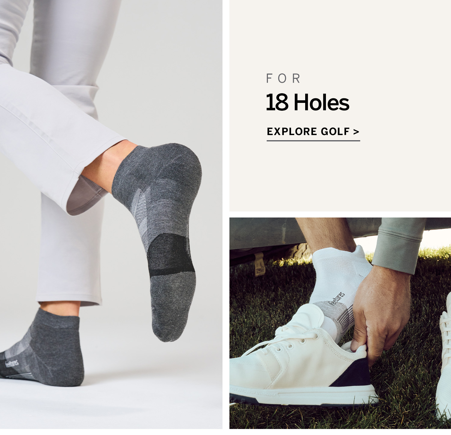 For 18 Holes. Shop Golf
