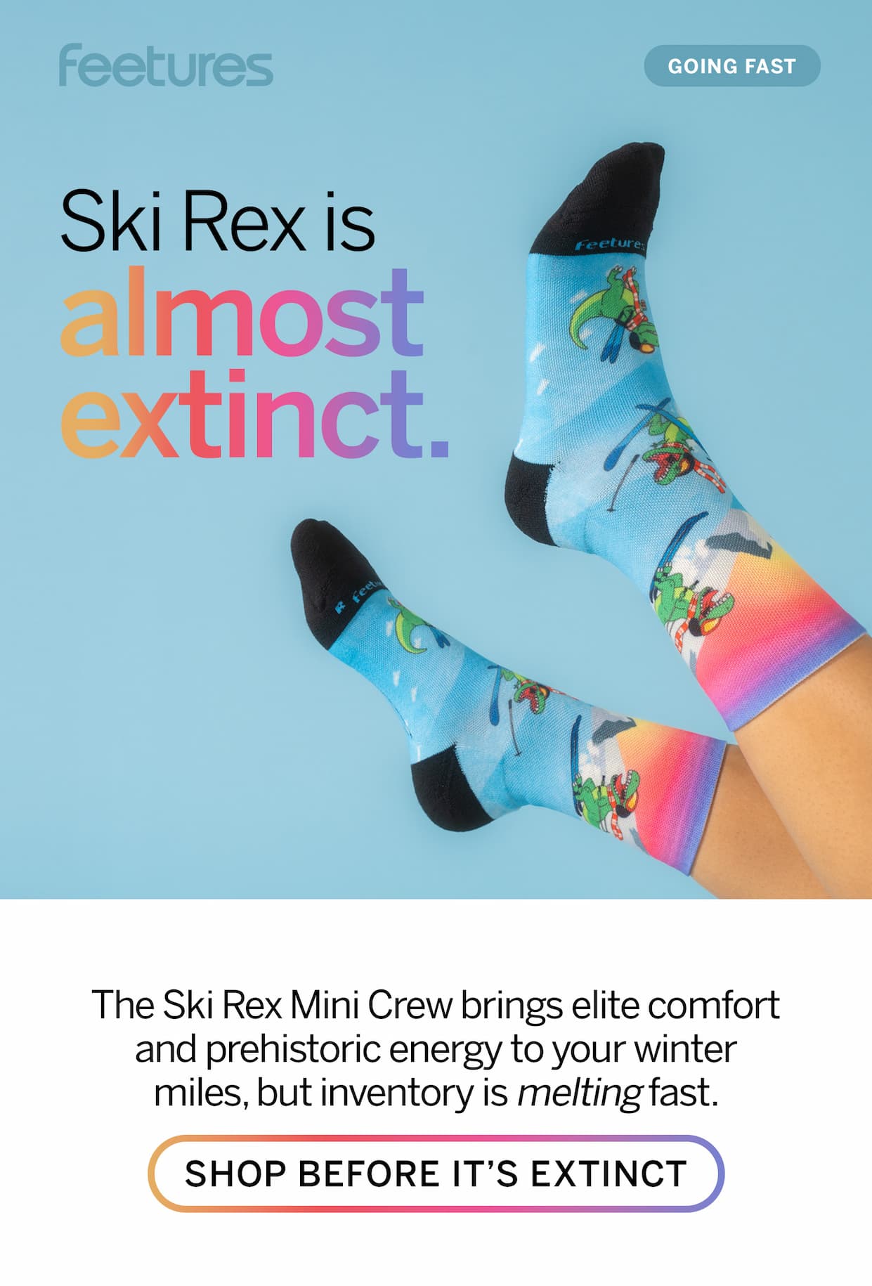 Ski Rex is almost extinct